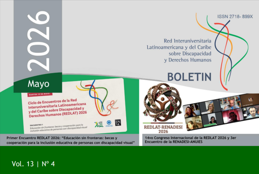 Portada del boletín de mayo de la Red