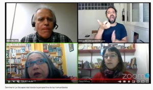 Seminario de Extensión&quot; La Discapacidad desde la perspectiva de las humanidades&quot;. Primer encuentro: Movimientos con Historia