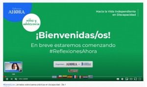 Jornadas sobre buenas prácticas en discapacidad. Organización: Fundación Barceló y Alianza Ahora, Argentina.