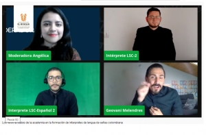 Los retos actuales de la academia en la formación de intérpretes de lengua de señas colombiana.