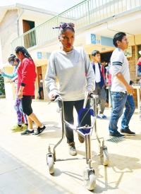 Foto sobre una de las prácticas de sensibilización