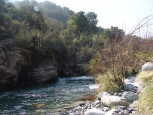Foto del río Clarillo.