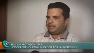 Nelson, un comunicador que lucha por derechos y derriba barreras de la discapacidad