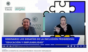 Seminario “Los desafíos de la inclusión progresiva: Educación y empleabilidad”. Instituciones Educacionales Santo Tomás de Iquique