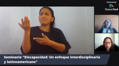 Seminario Discapacidad: Un enfoque interdisciplinario y latinoamericano - Encuentro 1